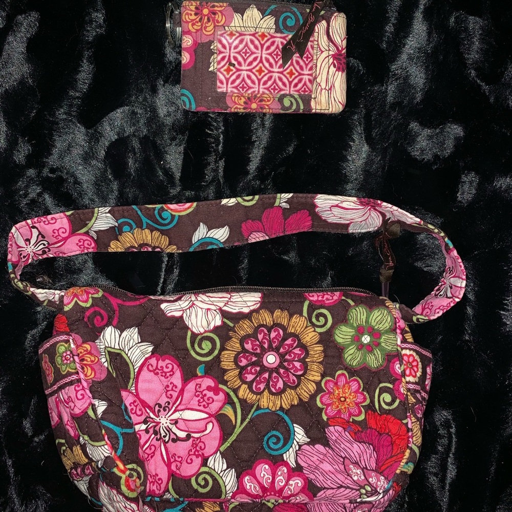 Vera Bradley wallet and purse Mod Floral Pink